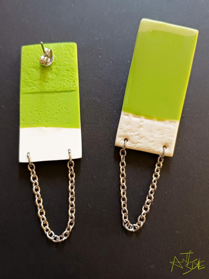 Boucle d'oreilles création originale