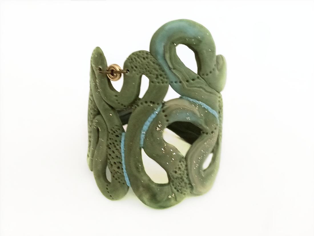 6/Bracelet Manchette Pièce Unique