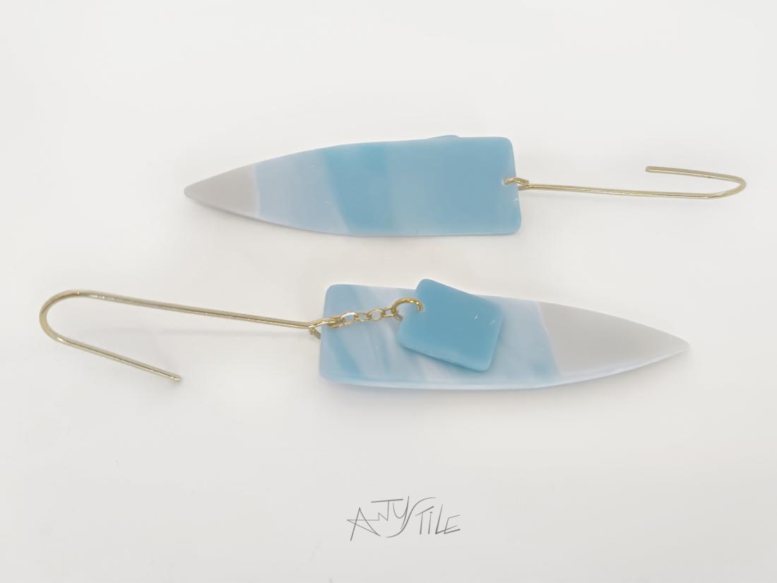 Boucles d'oreilles création originale