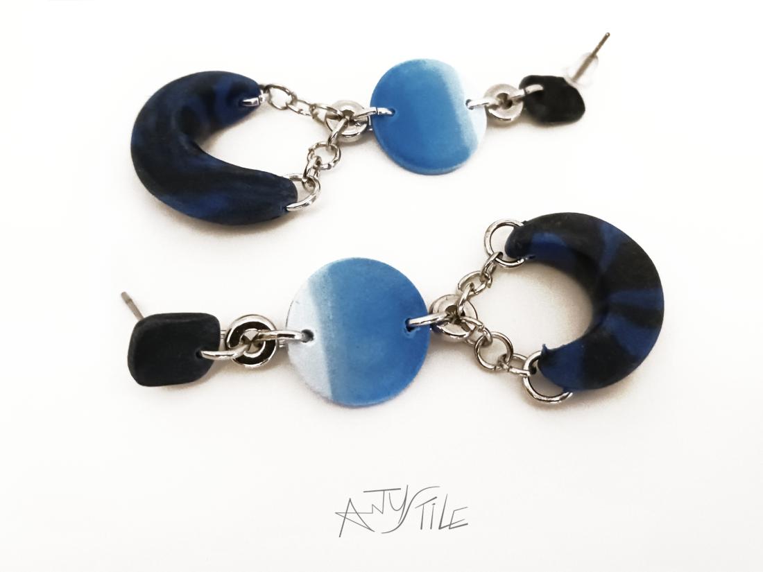 Boucles d'oreilles création originale